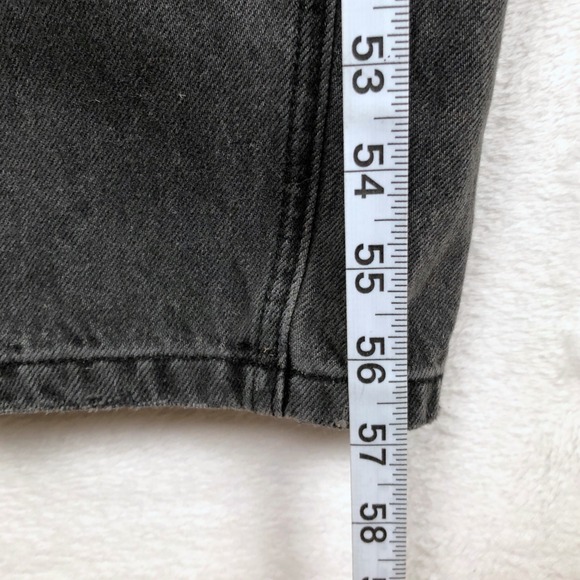 Show Me Your MUMU Portland Distressed Overalls Women's Sz L Washed Black Casual - Picture 8 of 11